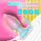 2 In 1 Remote Controlled Vibrator Clitoral Stimulator Anal Plug – product view 4