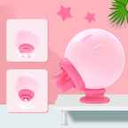 Tongue Licking Sucker Flirting Vibrator – product view 4