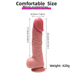 9.1 Inch Dildo Double Layer Thickening Stimulates Allovers Dildo – product view 5