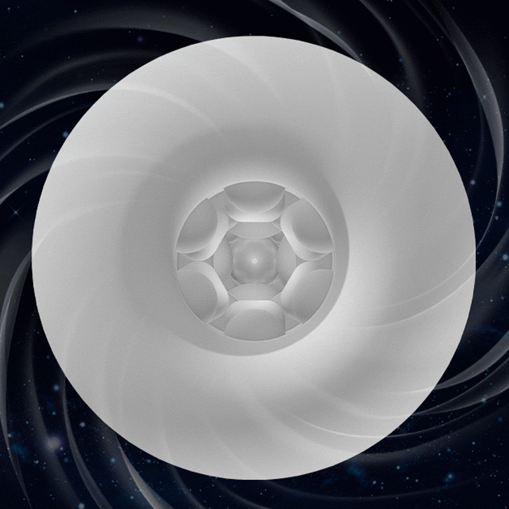Fantasy Masturbation Cup - 9 Thrilling Thrusting Vibration 3 Sucking Voice 3D Textured with Suction Base — product image 7
