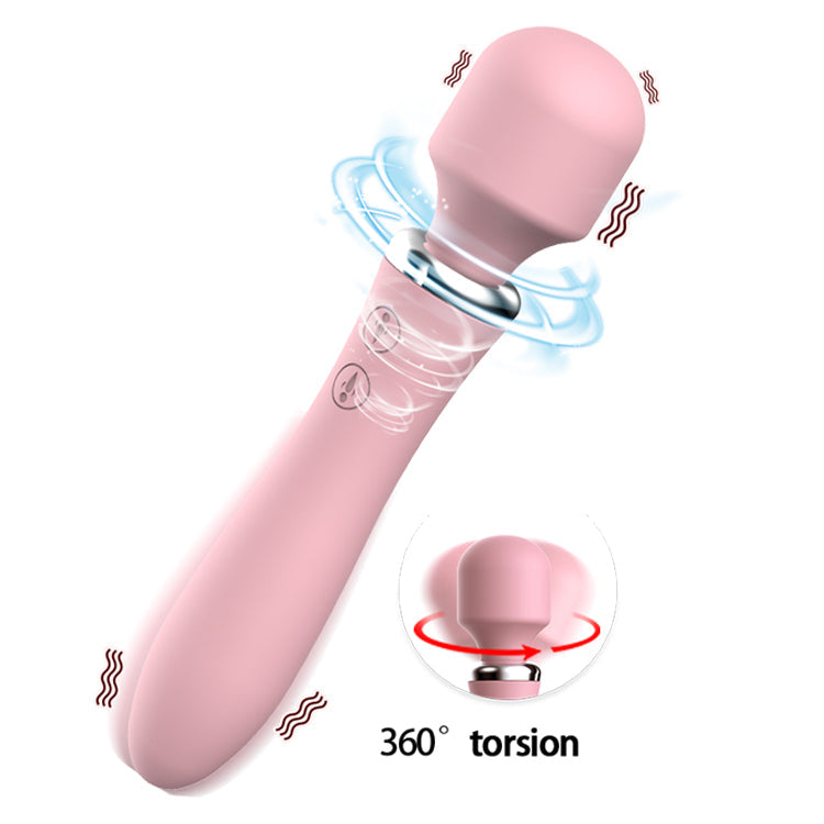 Double-Headed Vibrator Multi-Frequency Masturbator – product view 2