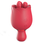 2 in 1 Rose Sex Toy for Women Clit Tongue Licking Rose Vibrator – product view 8