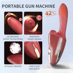 UXOL -3In1 Wireless Remote Control Wearable Telescopic Vibrating Intelligent Heated Dildo – product view 3