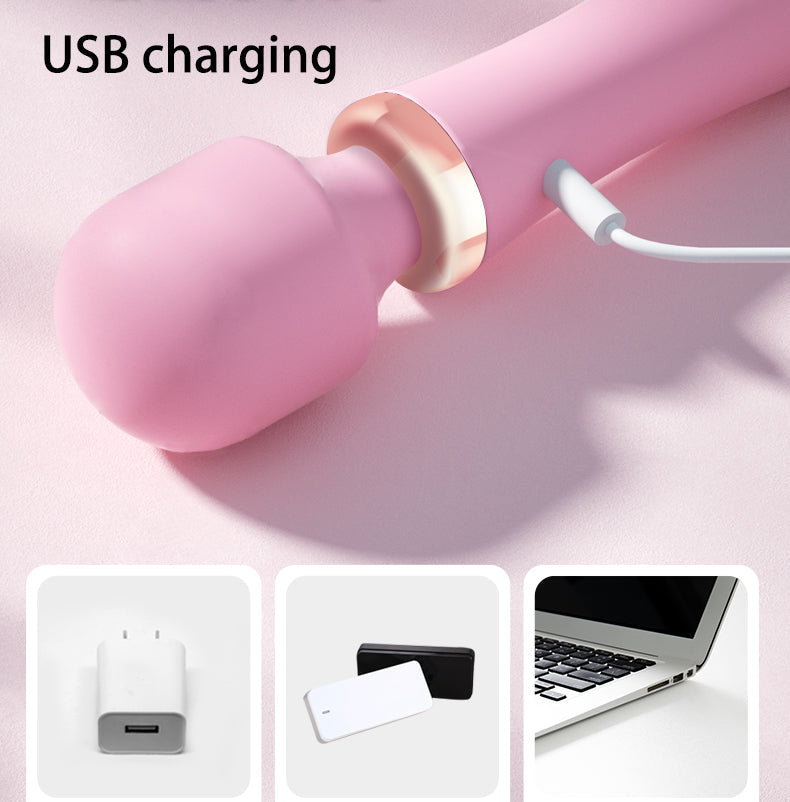 10 Vibration Modes Heated Double-Headed Female Masturbator – product view 5