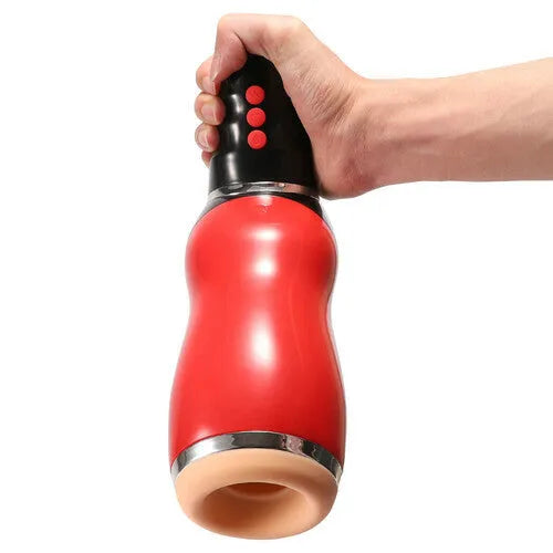 Airbag 10 Vibrating 5 Sucking Voice Male Stroker Realistic Oral Sex Deep Throat Heating Artificial Vagina Male Stroker – product view 9