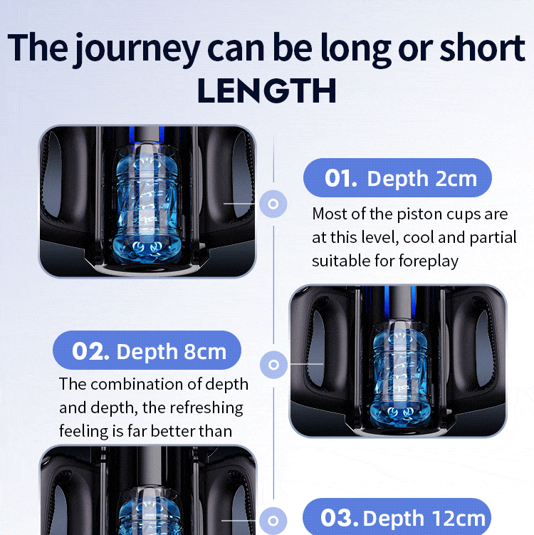 Leten Cannon King Pro Fully Automatic Stroker Ultra-Long Male Stroke Machine With Handle – product view 5