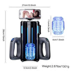 Leten Cannon King Pro Fully Automatic Stroker Ultra-Long Male Stroke Machine With Handle – product view 17