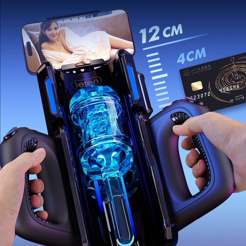 Leten Cannon King Pro Fully Automatic Stroker Ultra-Long Male Stroke Machine With Handle – product view 12