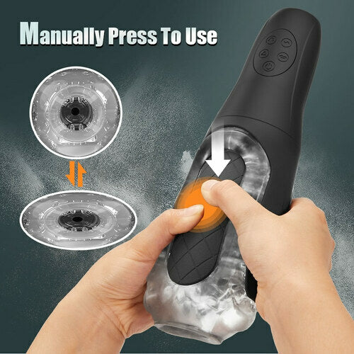 Luoge Carp 10 Thrilling Vibration 4 Sucking Fully Automatic Deep Throat Male Stroker – product view 2