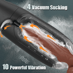 Luoge Carp 10 Thrilling Vibration 4 Sucking Fully Automatic Deep Throat Male Stroker – product view 3