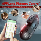 Leten Grenade Blowjob Simulator 10 Vibrating 2 in 1 Fleshlight & Pussy Pocket APP Control – product view 4