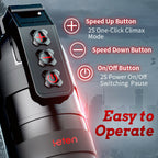 Leten Grenade Blowjob Simulator 10 Vibrating 2 in 1 Fleshlight & Pussy Pocket APP Control – product view 3