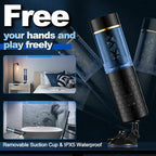 Master 10 Thrusting Rotating 3D Realistic Automatic Male Stroker – product view 3