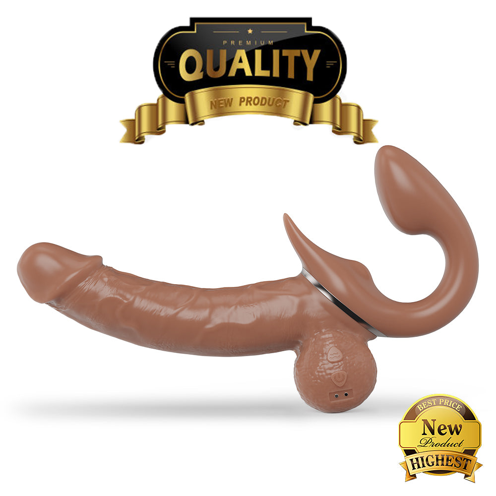 10 Modes Double Head Thrusting Dildo Retractable Curved Dildo – product view 24