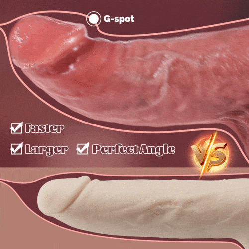 5.51 in Derek Curved Glans Free Lubricant P and G Spot Stimulation Realistic Anal Dildo Thrusting Heating Vibrating