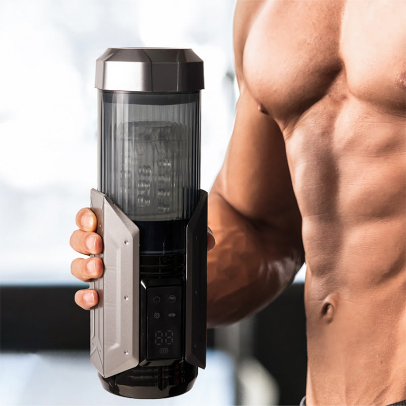 2026 New 4 In 1 Stroker for Men 7 Sucking & Vibrating & Thrusting & Rotating Oral Sex LCD Male Stroker – product view 9