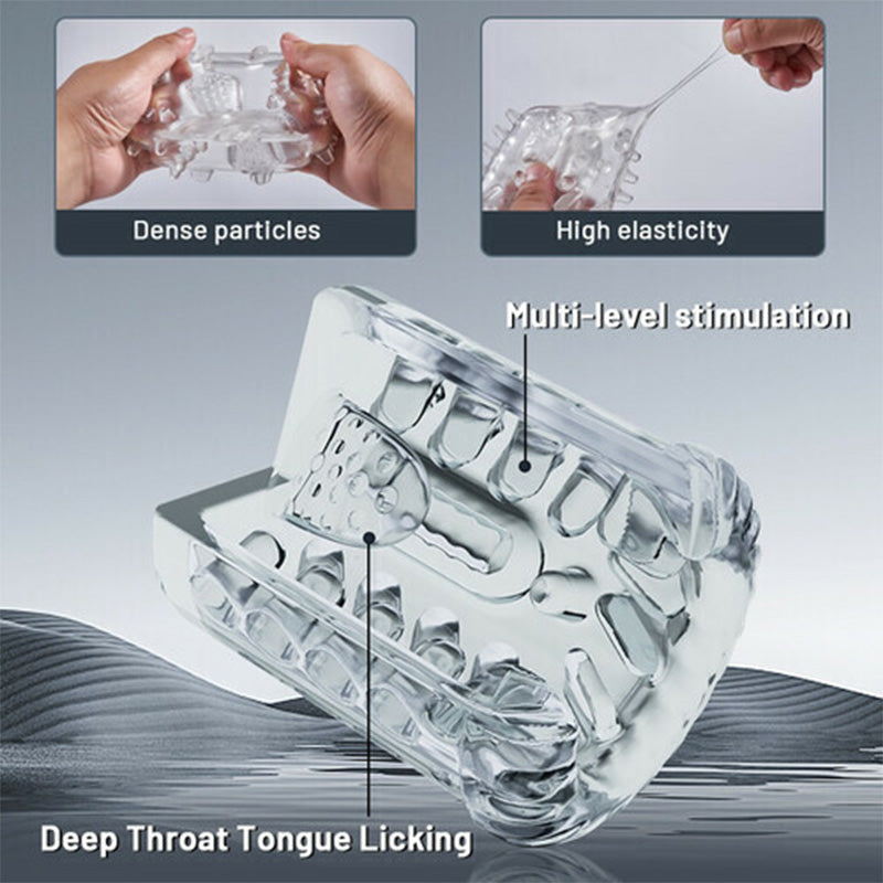2026 New 4 In 1 Stroker for Men 7 Sucking & Vibrating & Thrusting & Rotating Oral Sex LCD Male Stroker – product view 6