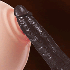 6.6 in Vibrating Thrusting Swing Thick Long Lifelike Dildo With Remote Control