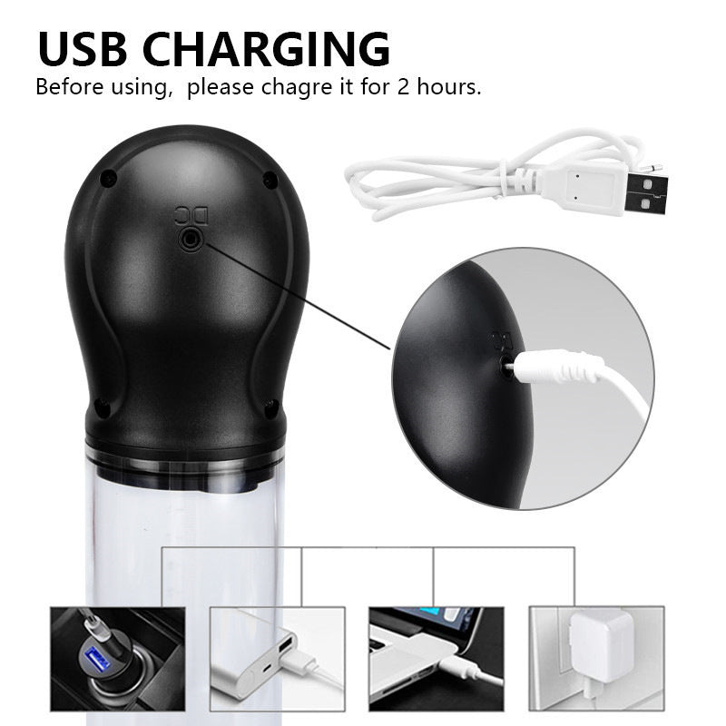 6-Frequency Negative Pressure Digital Display Waterproof Masturbation Pump — product image 6