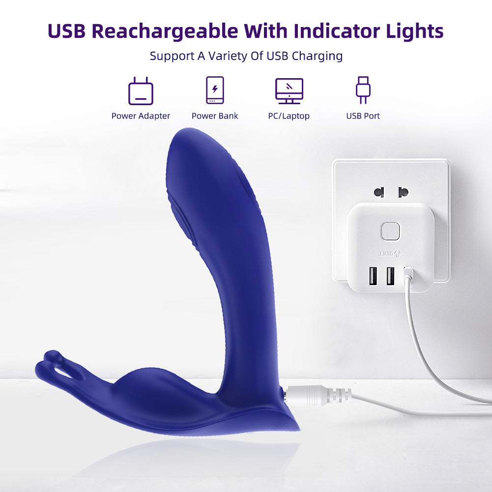 Remote Control Double Sided Slap Vibrating Anal Toy – product view 3