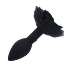 Rose Black Butt Plug Training Anal Plug Sex Toy – product view 2