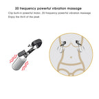 Remote Control Vibrating Breast Clip Female Masturbator – product view 3