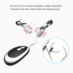 Remote Control Vibrating Breast Clip Female Masturbator – product view 2