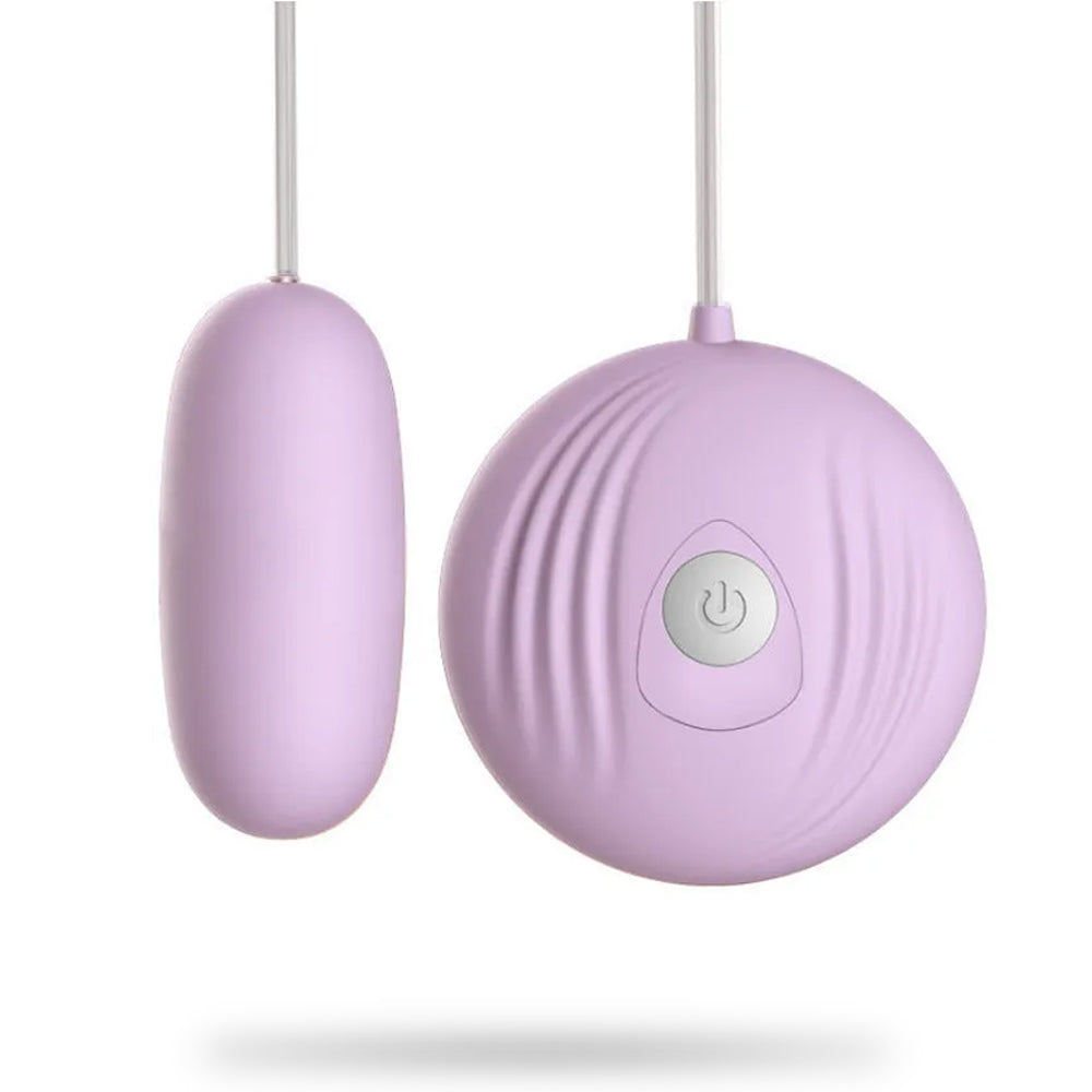 Small Shell Vibrating Egg Wire Control Masturbator – product view 3