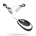 Remote Control Vibrating Breast Clip Female Masturbator