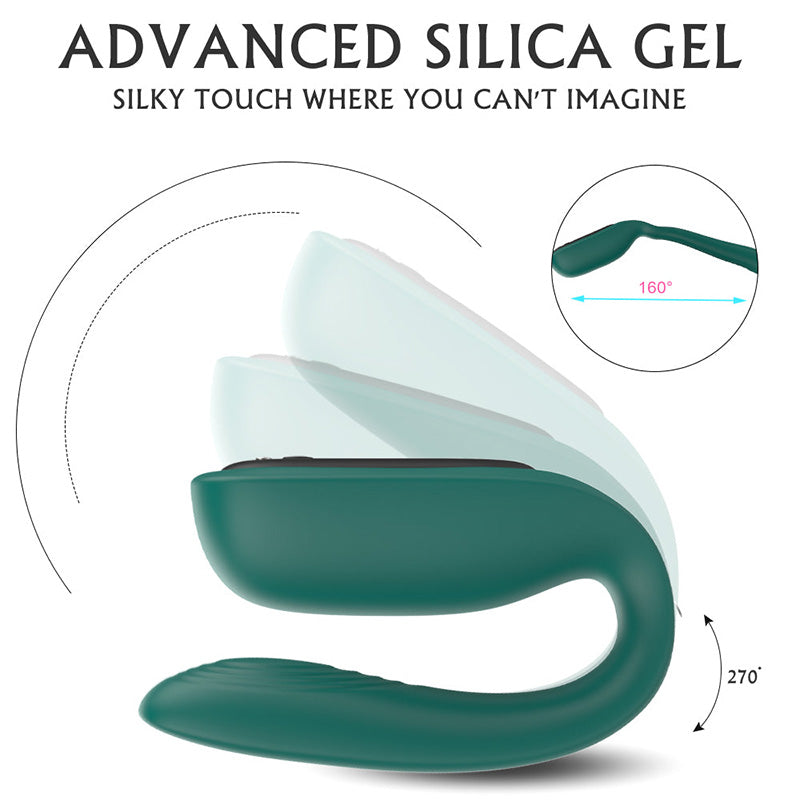 U-Shaped Female Wearable Without Inserting Vibrator – product view 2