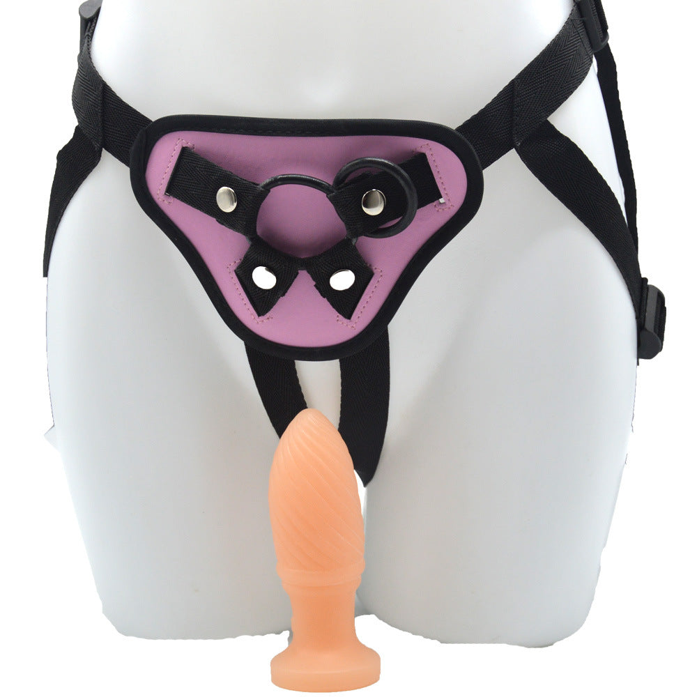 Small Threaded Butt Plug Lesbian Wearable Dildo – product view 6