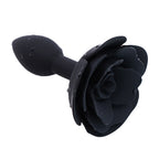 Rose Black Butt Plug Training Anal Plug Sex Toy – product view 3