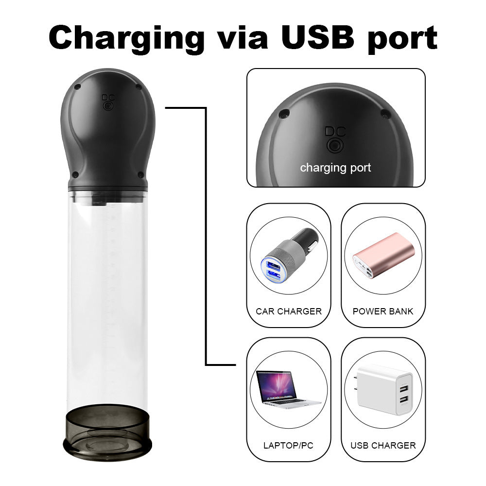 6-Frequency Negative Pressure Digital Display Waterproof Masturbation Pump — product image 7