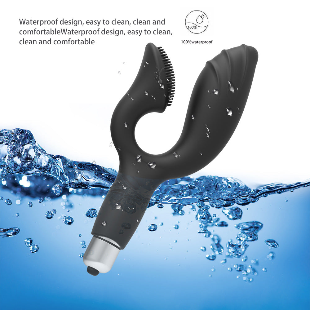 Silicone G-Spot Vibration Massage Masturbation Device – product view 2