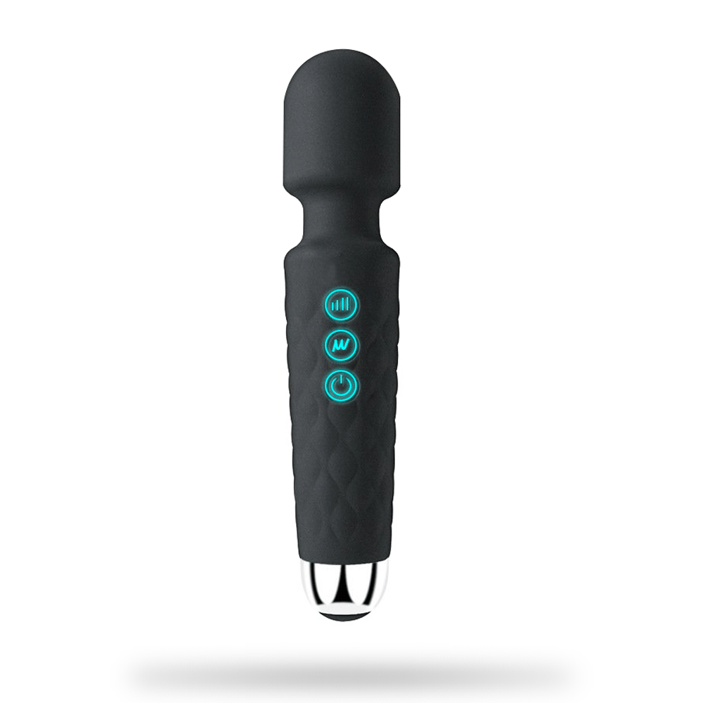 20 Frequency Magic Wand Knight Strong Shock Nipple Vibrator