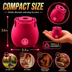Original Suction Rose Toy with Free Storage Bag
