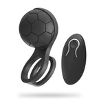 12 Modes Football Vibrating Cock Ring & Male Vibrator Toy