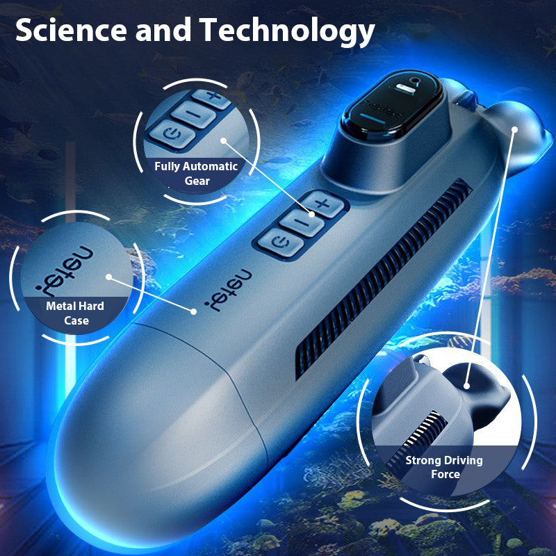 Leten Submarine Telescopic Vibration Sound Male Stroker – product view 8