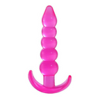 Crystal Transparent Five-Bead Anal Plug G-Spot Orgasm – product view 6