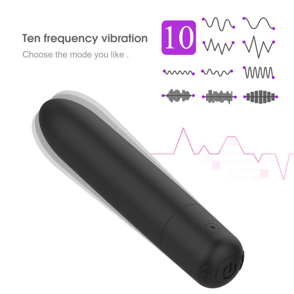 Rechargeable Bullet Mini Vibrator Female Masturbator – product view 6