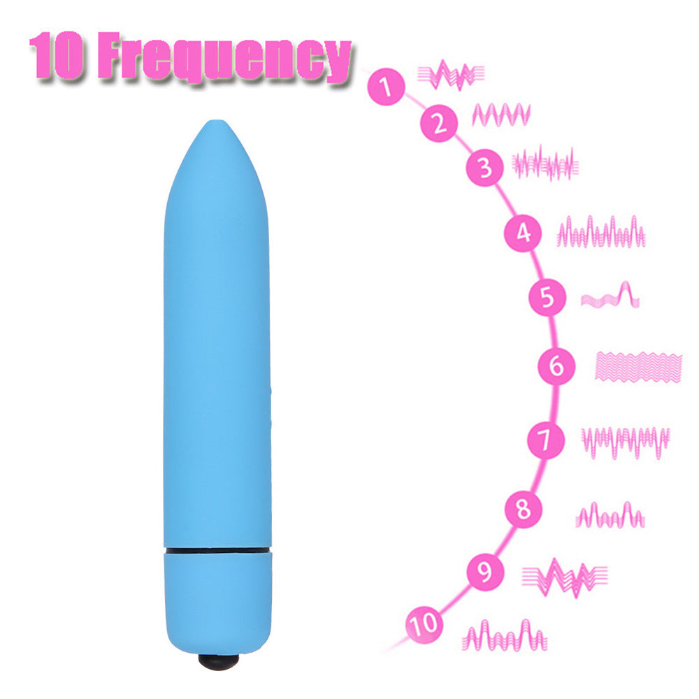 Vibrating Egg Ten-Frequency Pointed Bullet Masturbator – product view 9