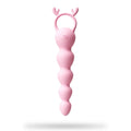 12 Frequency Pink Vibrating Anal Beads G-spot Stimulator