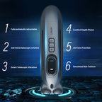 Leten Submarine Telescopic Vibration Sound Male Stroker – product view 7