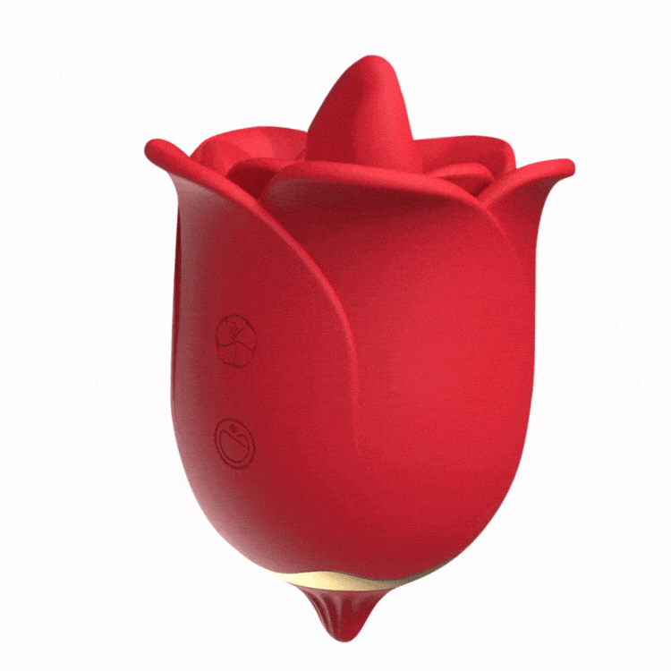 Rose Toys Nipples Clitoral Stimulator With Tongue For Women