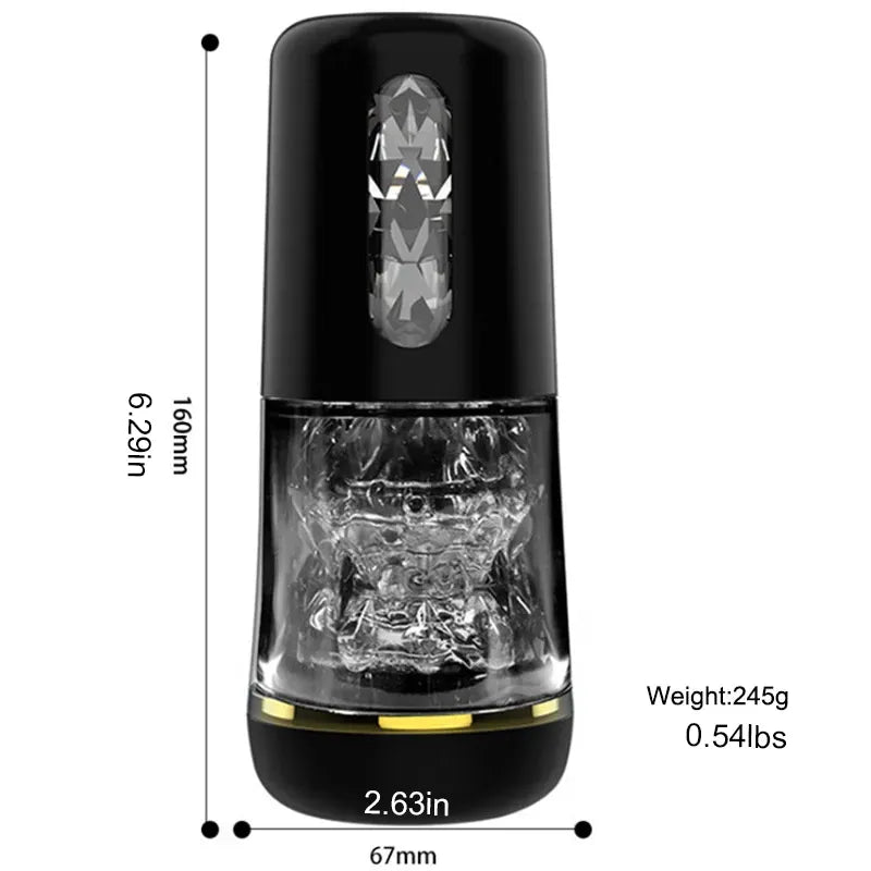 Easy Sucking Vacuum Male Stroker Blowjob Simulator – product view 2