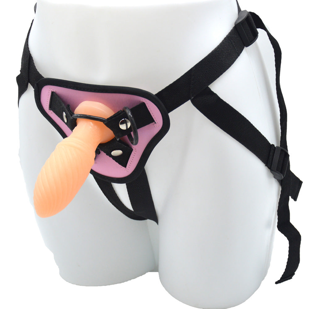 Small Threaded Butt Plug Lesbian Wearable Dildo – product view 4