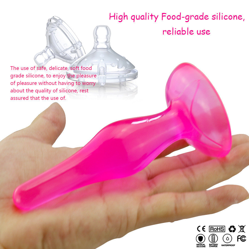 Crystal Silicone Anal Plug – product view 2