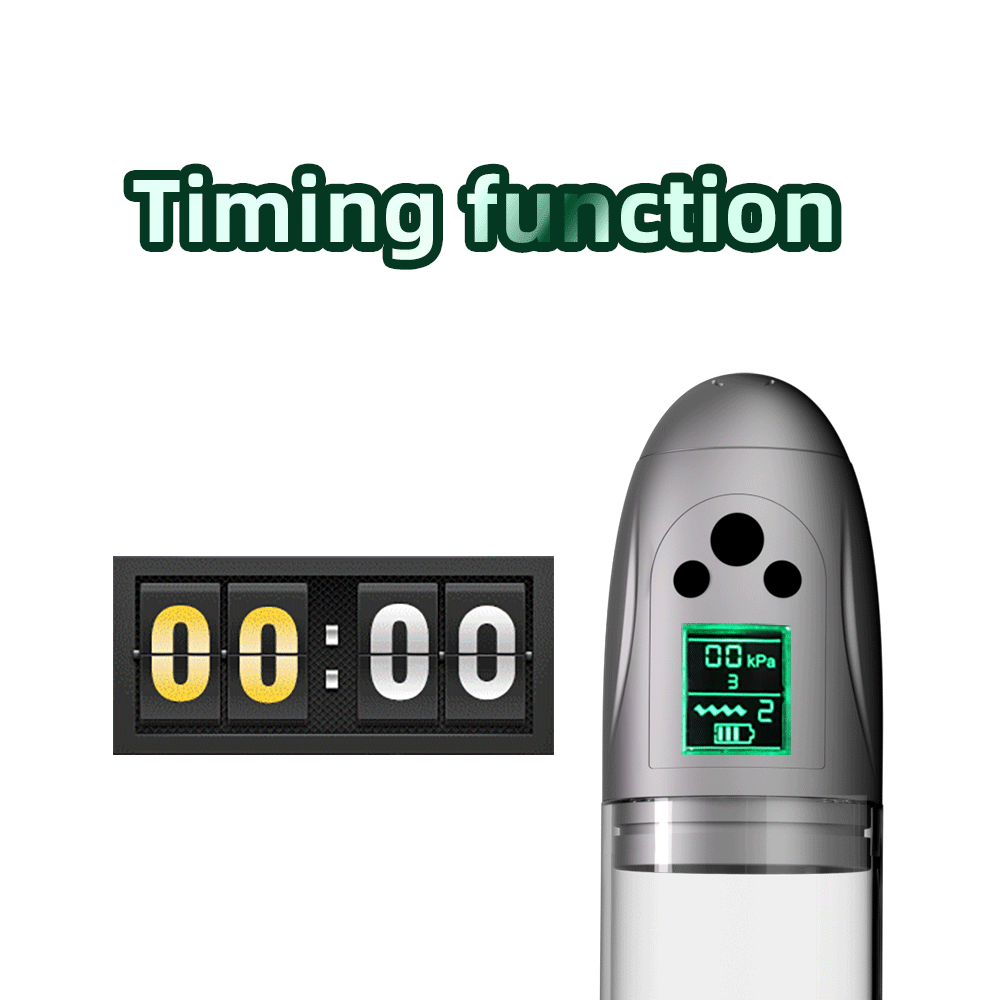 Lg110 9 Remote Vibration Masturbation Cup Automatic Pressure Start & Stop with LED Liquid Crystal Display Treatment Erectile Dysfunction – product view 3