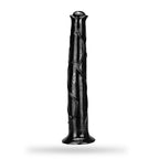 17 Inch Oversized Black Animal Horse PVC Dildo – product view 2