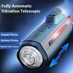 Leten Submarine Telescopic Vibration Sound Male Stroker – product view 3
